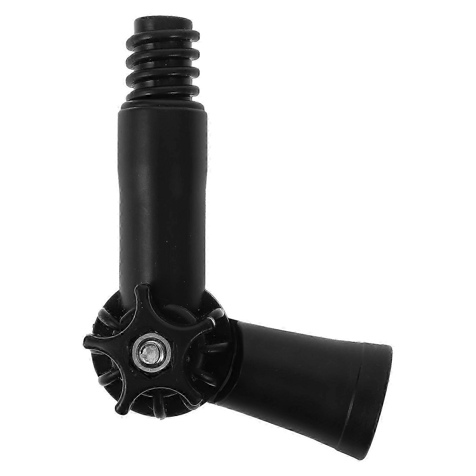 Threaded Extension Pole Adapter Duster Brush Head Compatible Various Attachments Plastic 1Set YTQ