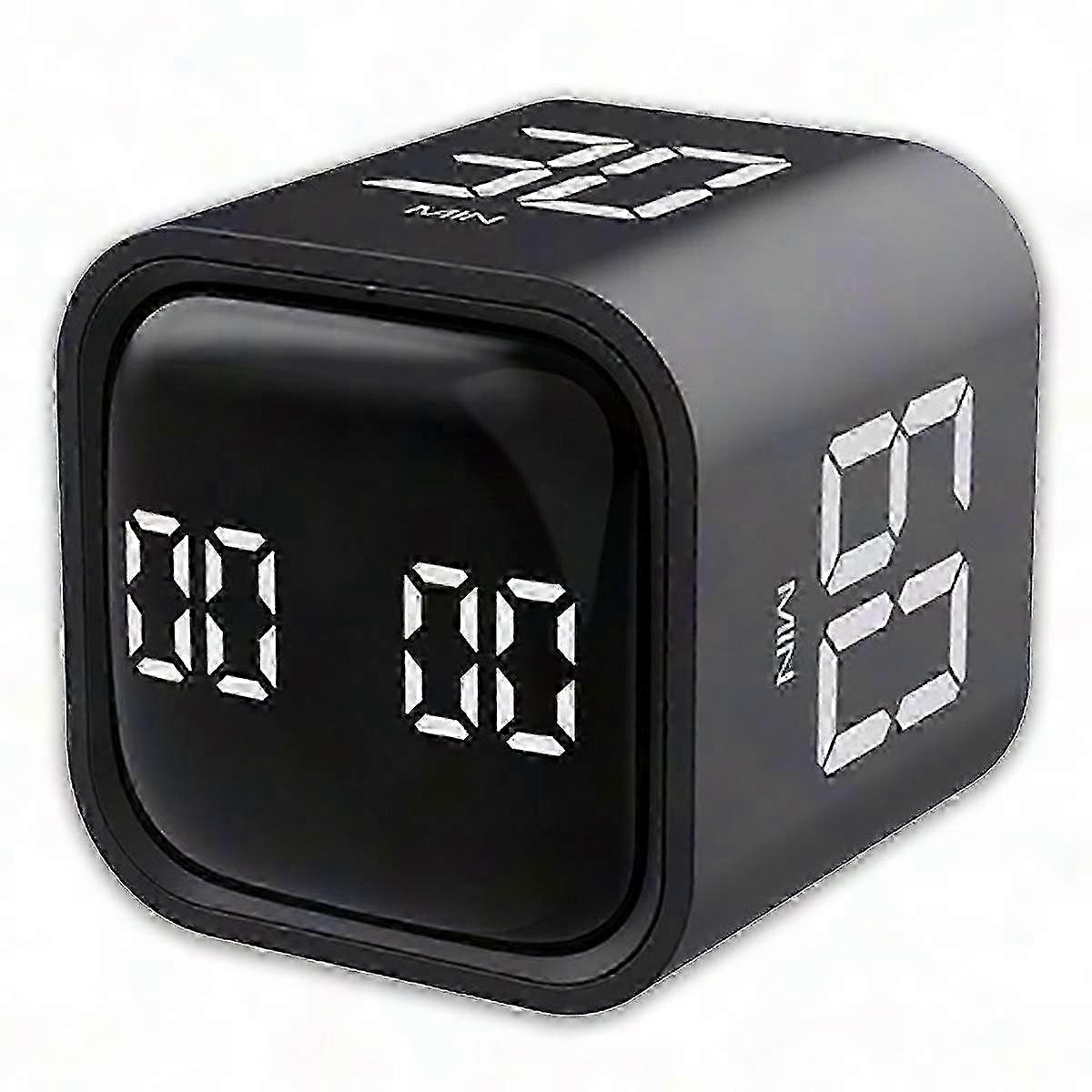 Magnetic Silent Cube Timer compatible with Kitchen and Home Use