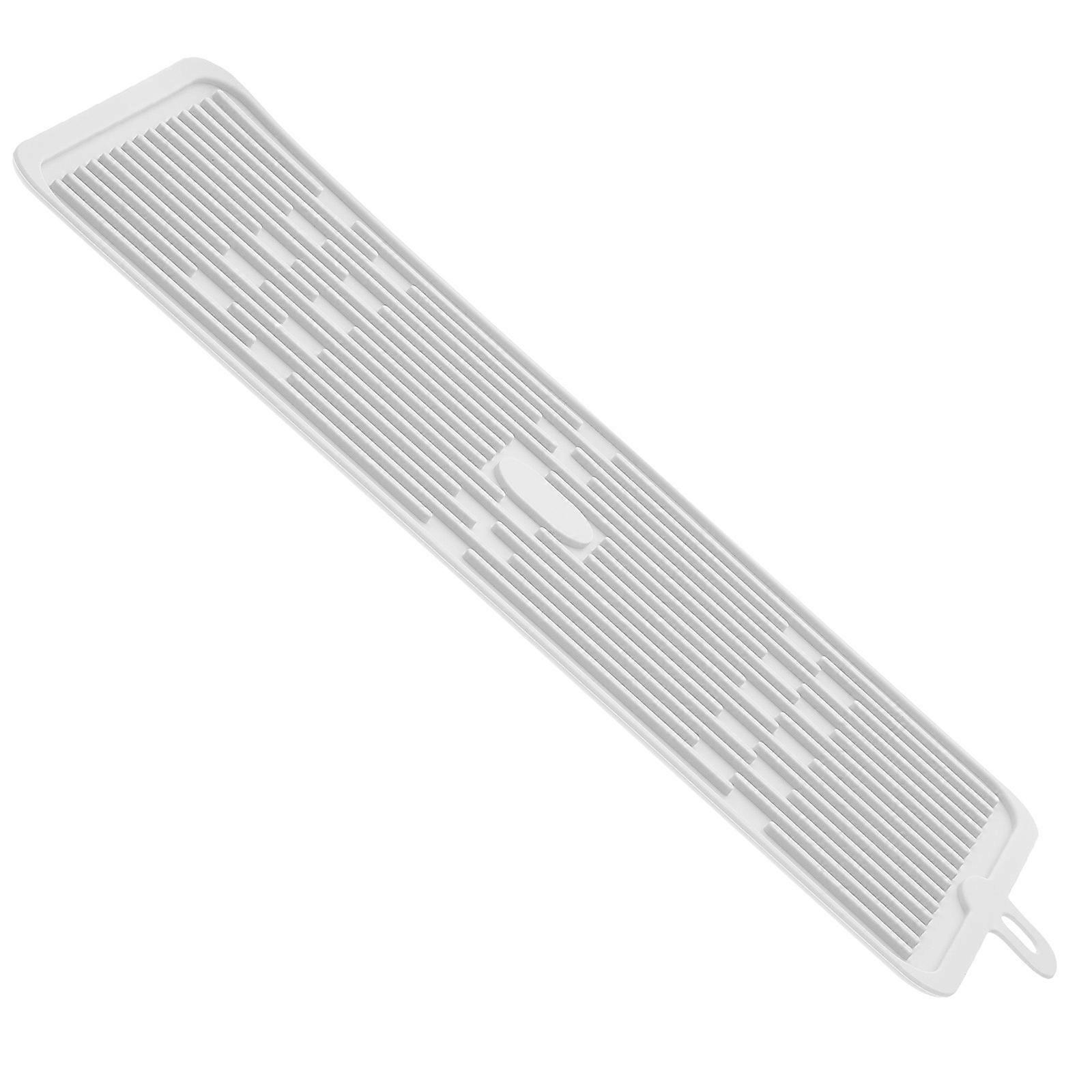 Silicone Drying Mat Kitchen Mat for Dish Drying 2Pcs White Set