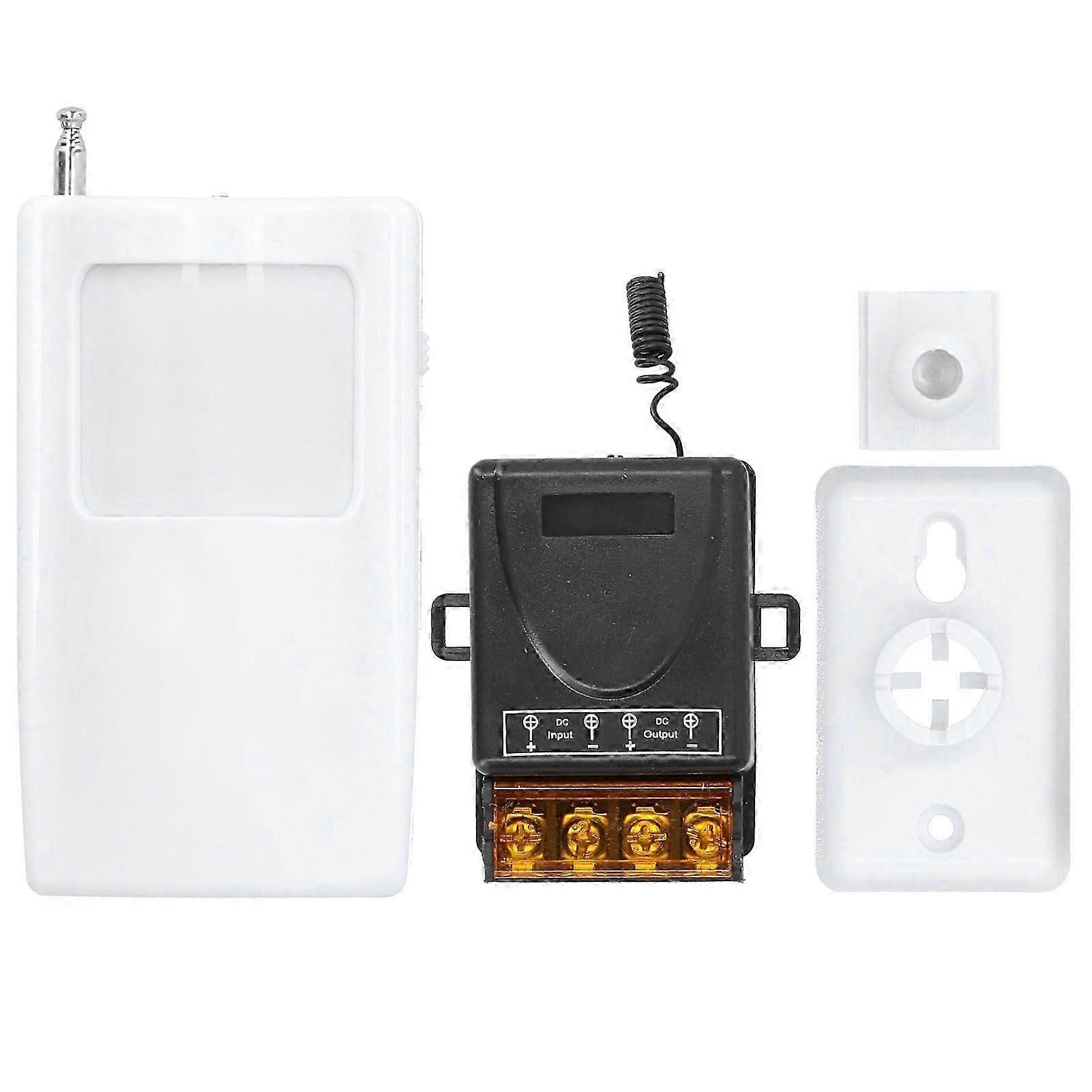 Wireless Sensing Switch Infrared Body Motion Sensor Detector with Delay Adjustment DC1272V