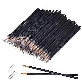 100er-Pack Einweg-Eyelinerpinsel, Wimpernserumpinsel, Lidschattenapplikator, Wimpernbürste