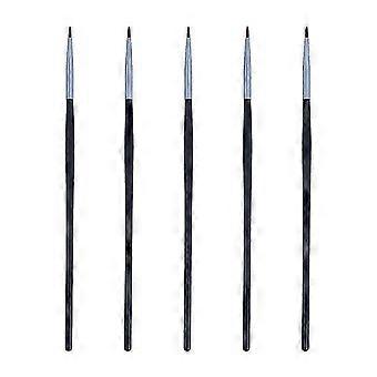 5Pcs Lippenpinsel Lidschatten Eyeliner Applikator Make-up Lippenstift Anwenden von Pinseln