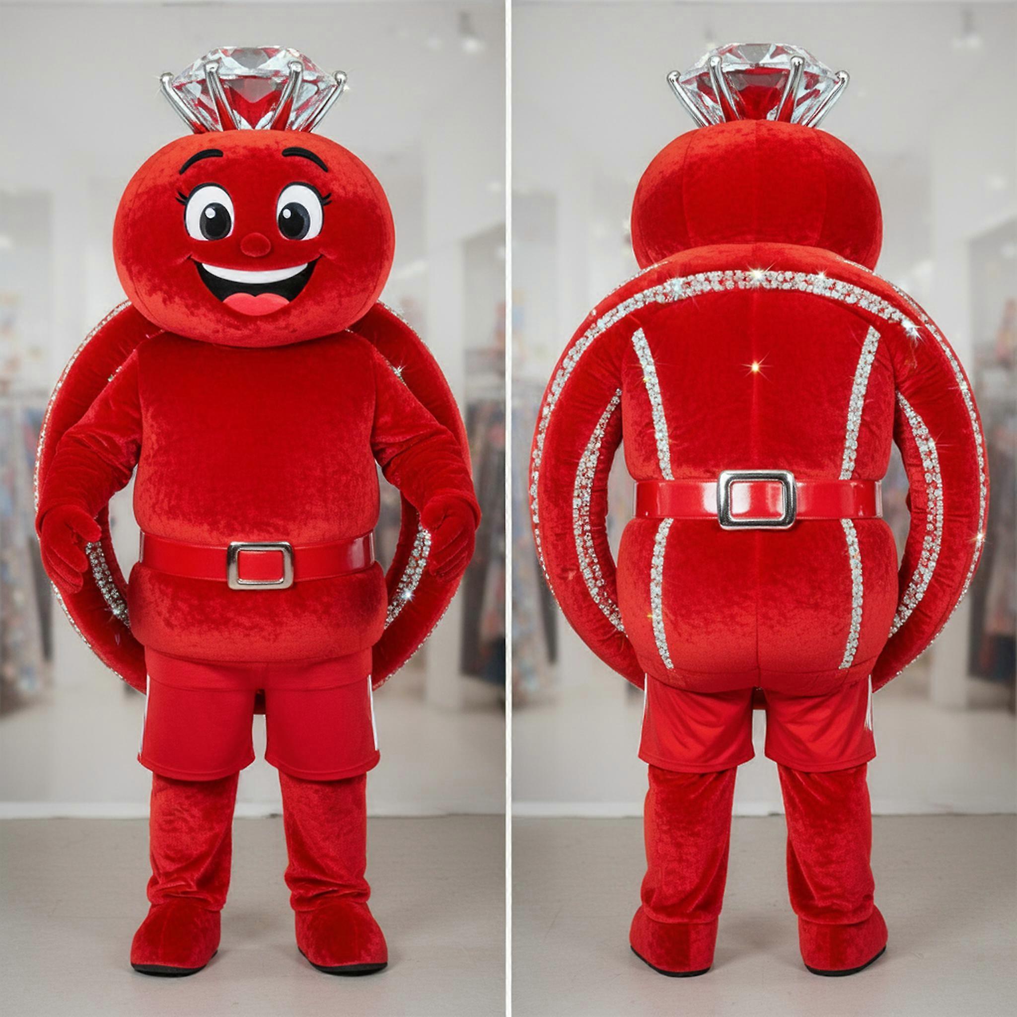 MASTICOT Crimson Gleaming Engagement Ring Mascot