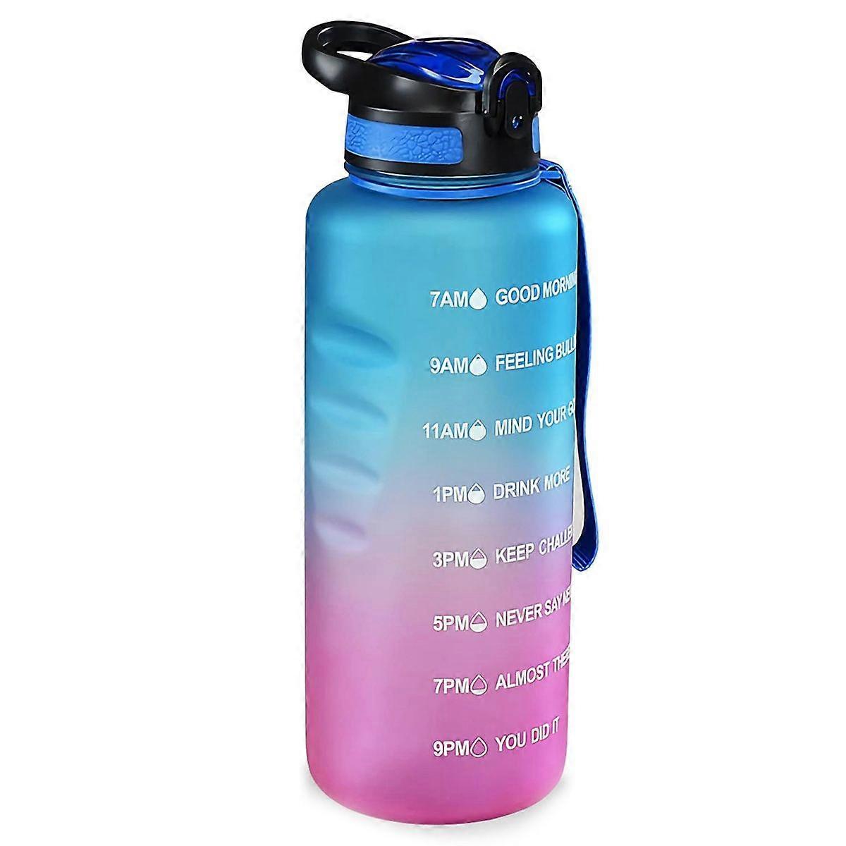 Leakproof Water Bottle, Motivational Time