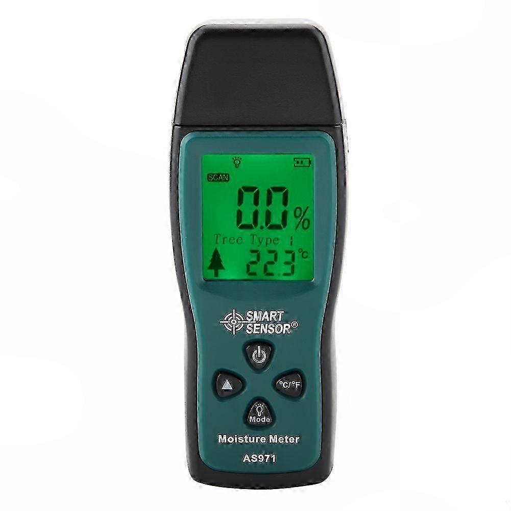 Wood Testing Digital Moisture Meter with LCD Display SMART SENSOR AS971 0~40