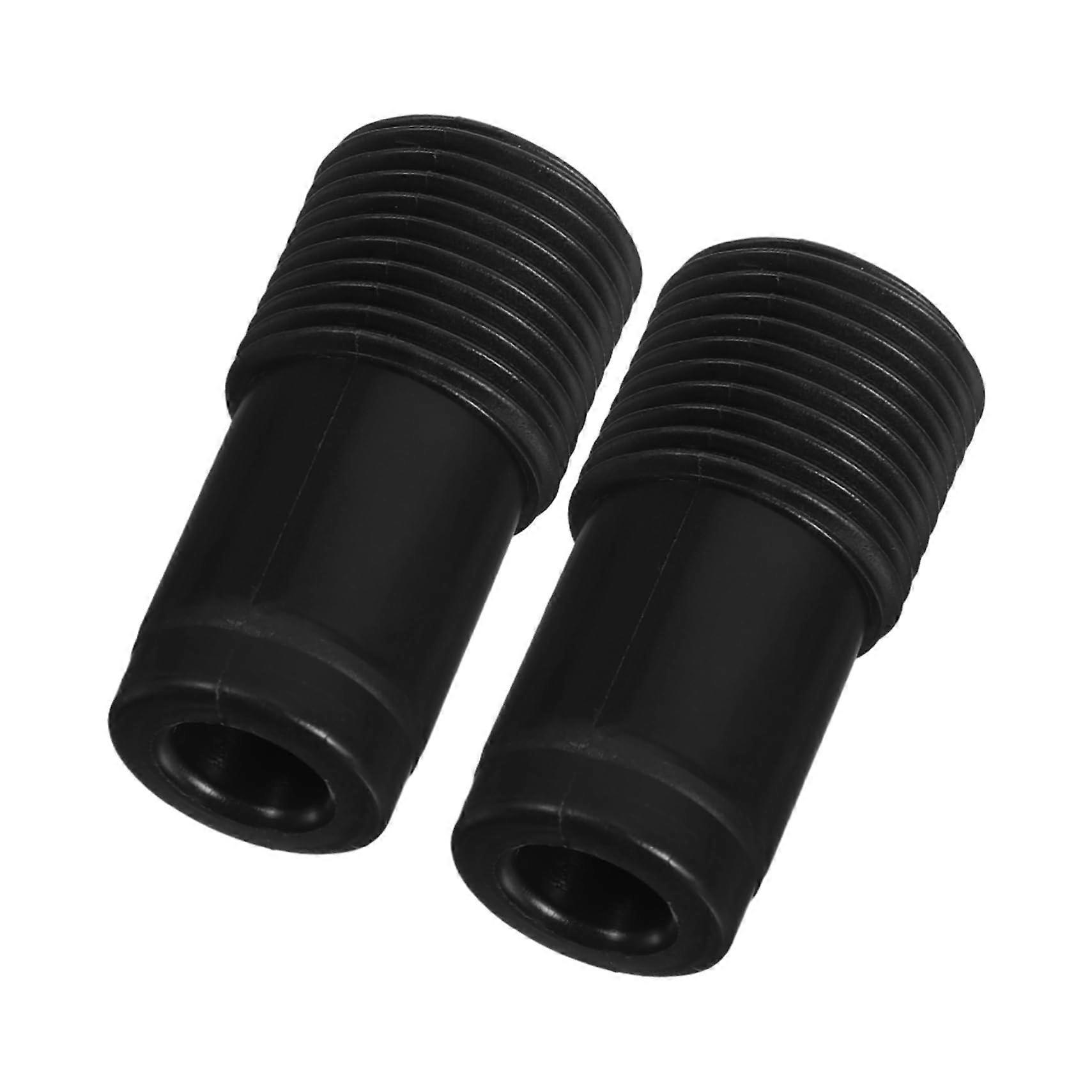 2pcs Mop Broom Handle Adapter 22mm Threaded Pole Replacement Tip with Universal Compatibility