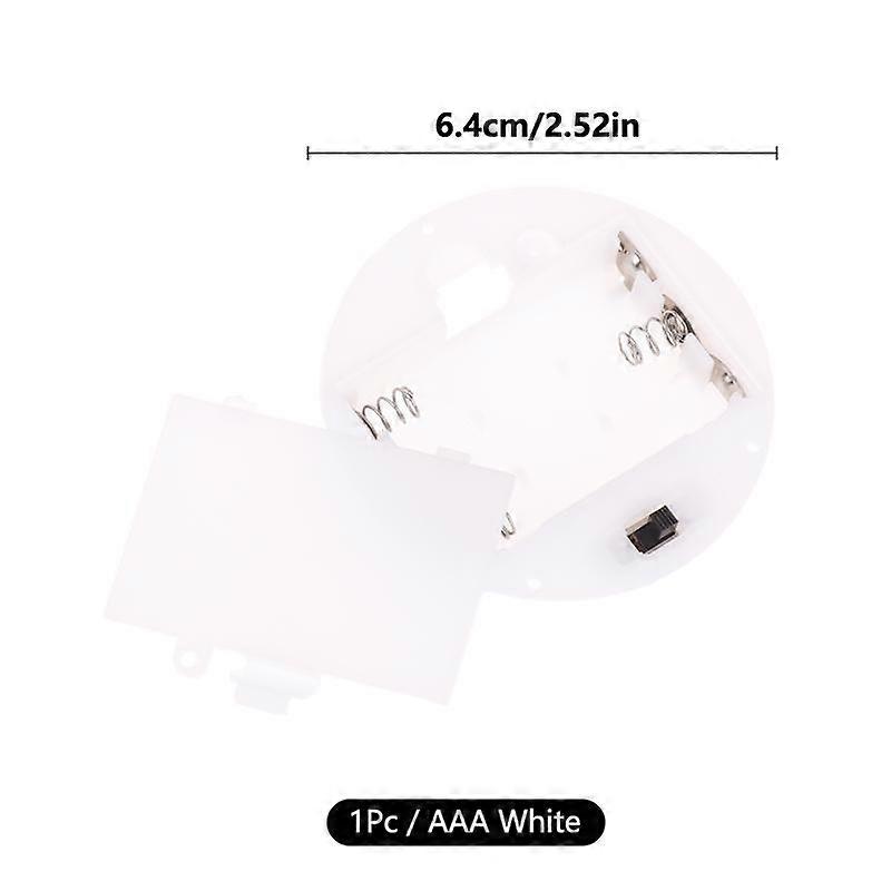 1/3Pcs 3 Aaa/Aa 4.5V Battery Case With Switch Cover Embedded Battery Holder Battery Storage Boxes Switch Socket Container