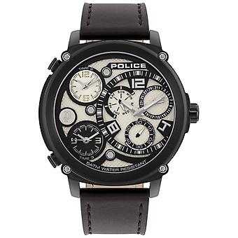 Police watches Titan Quartz Analog Man Watch with Cowskin Bracelet PL.15659JSB-14