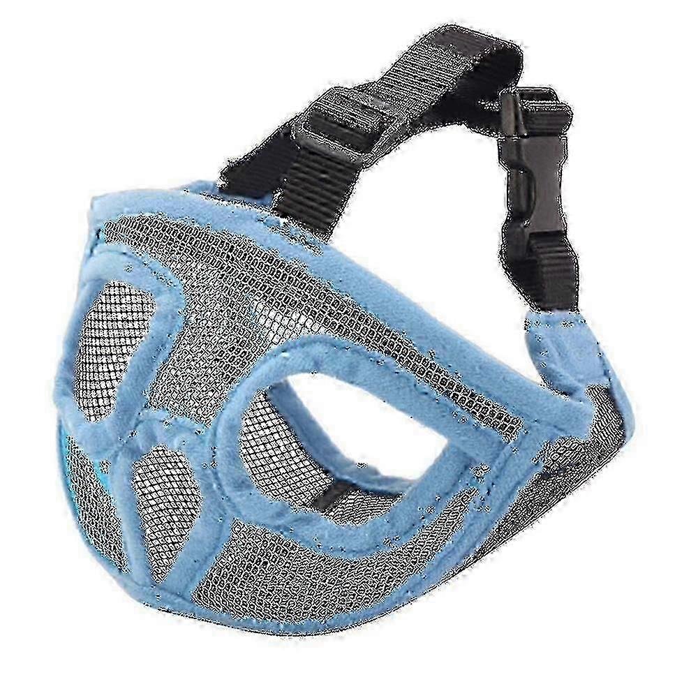Short Snout Dog Muzzle Adjustable Breathable