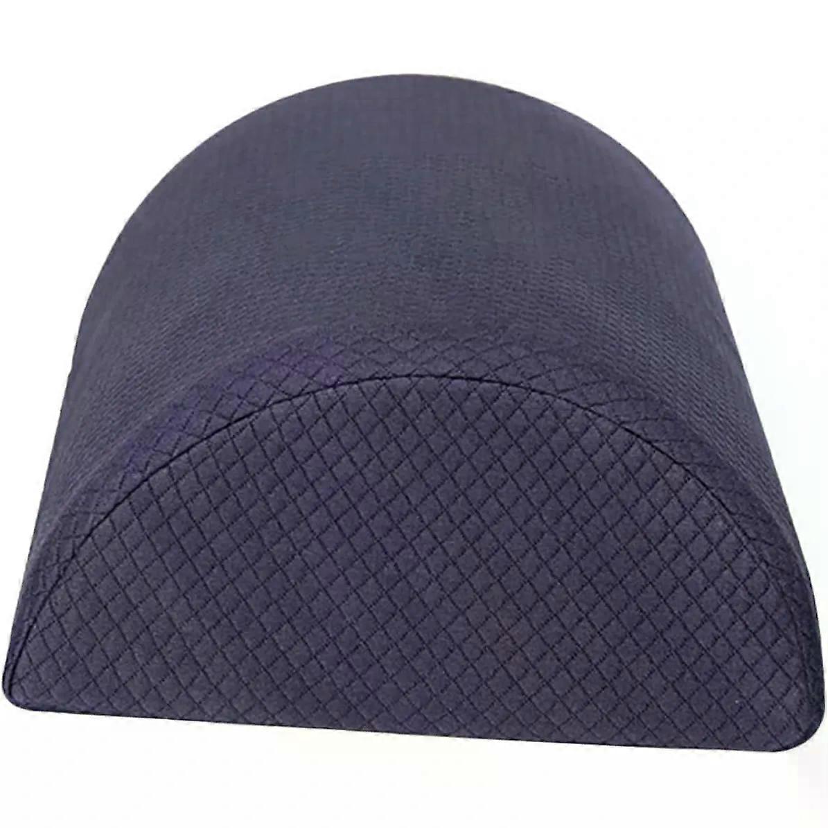 Semi round Memory Foam Leg Pillow Polyester Cotton Support