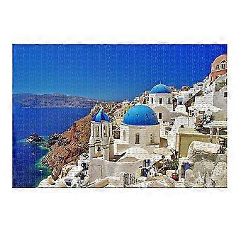 1000Pc Adults Kids Assemble Scenery Picture Puzzle Educational Stress Relief Toy@aa