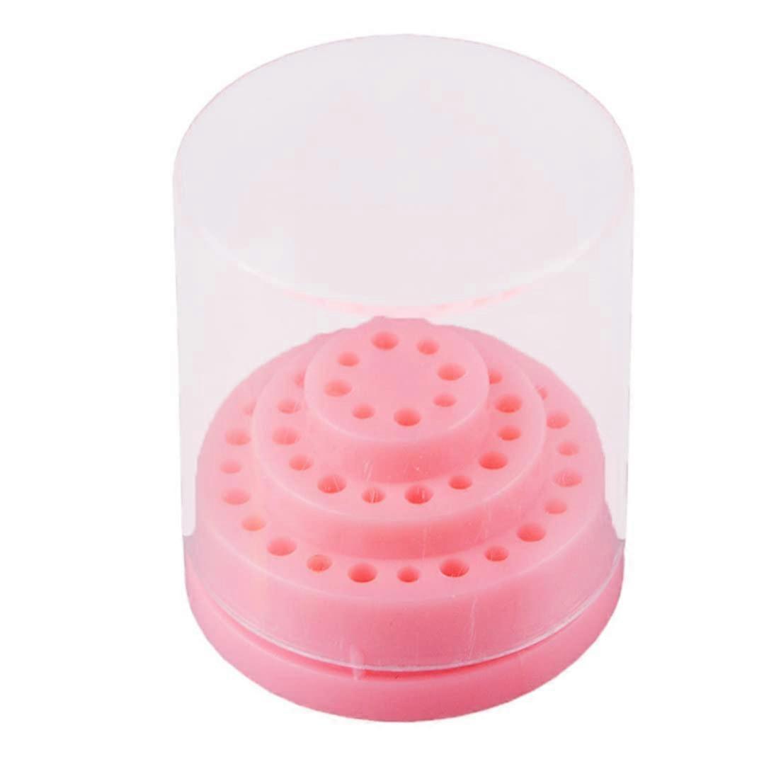 Transparent 48-Hole Nail Bit Holder