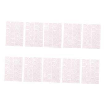 20sheets Nail Art Adhesive Non-cutting Manicure Paste Double-sided Stickers for Salon Use Adhesive Backing