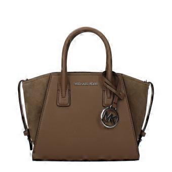Michael Kors Brązowa torebka skórzana