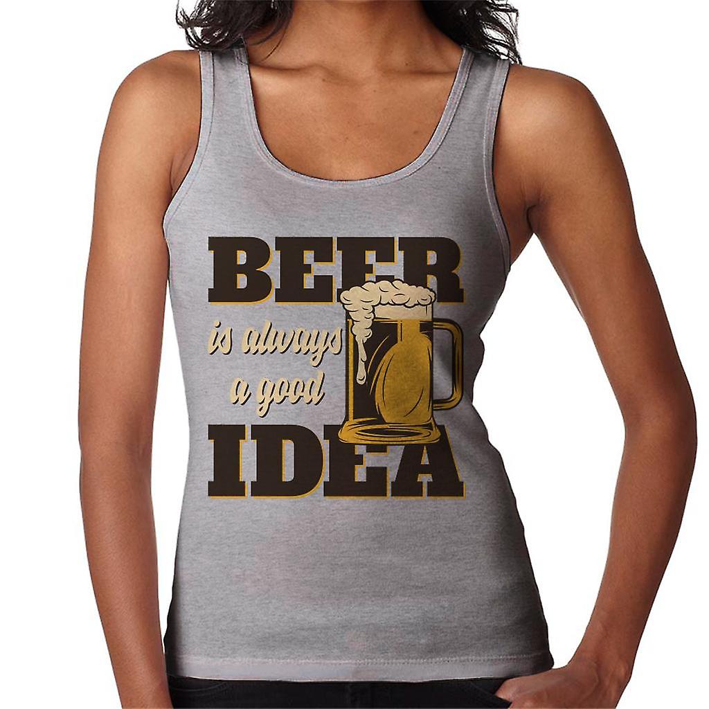 Bier ist immer eine gute Idee Damen Weste