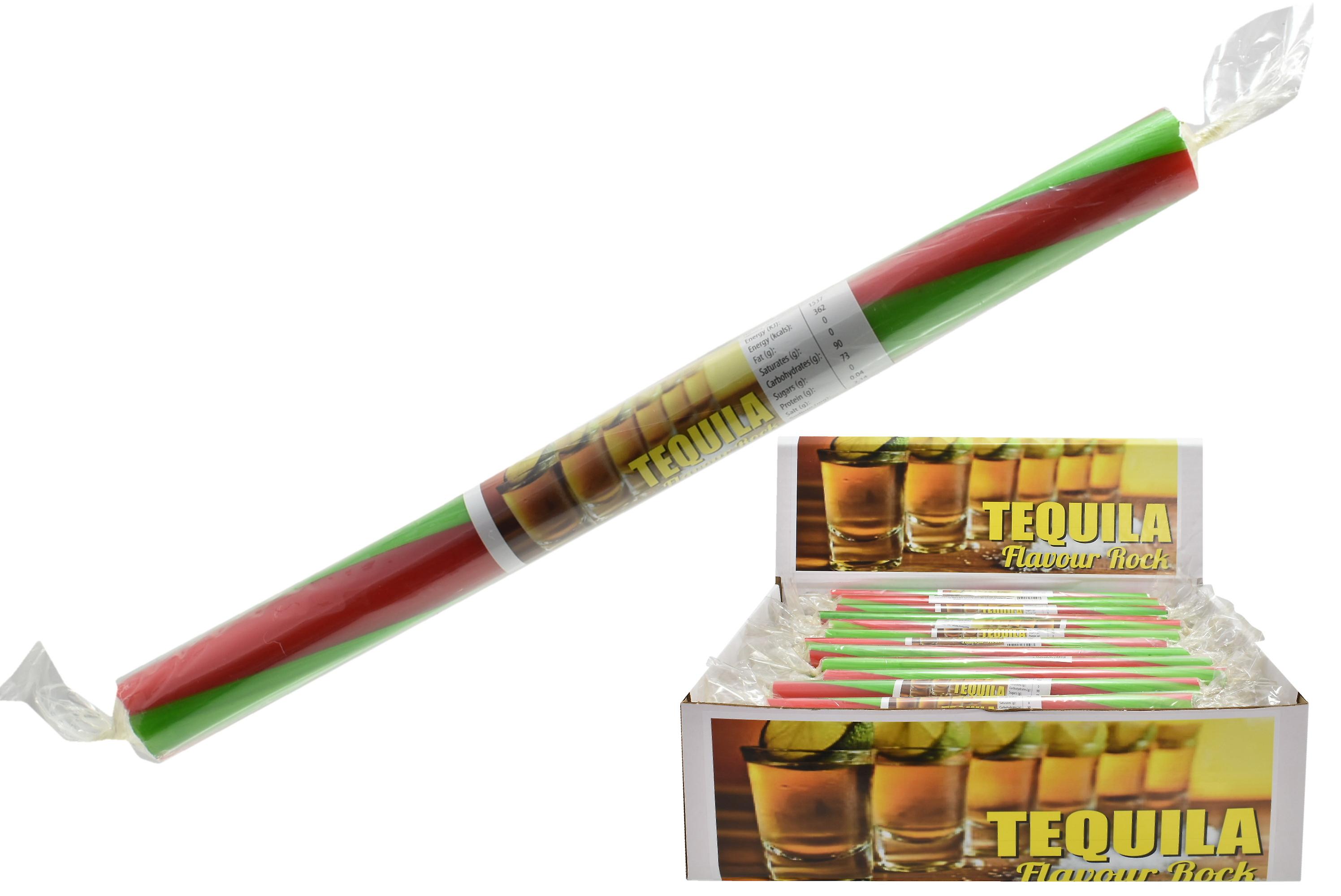 Pack de 20 palitos de roca de sabor medio - Tequila