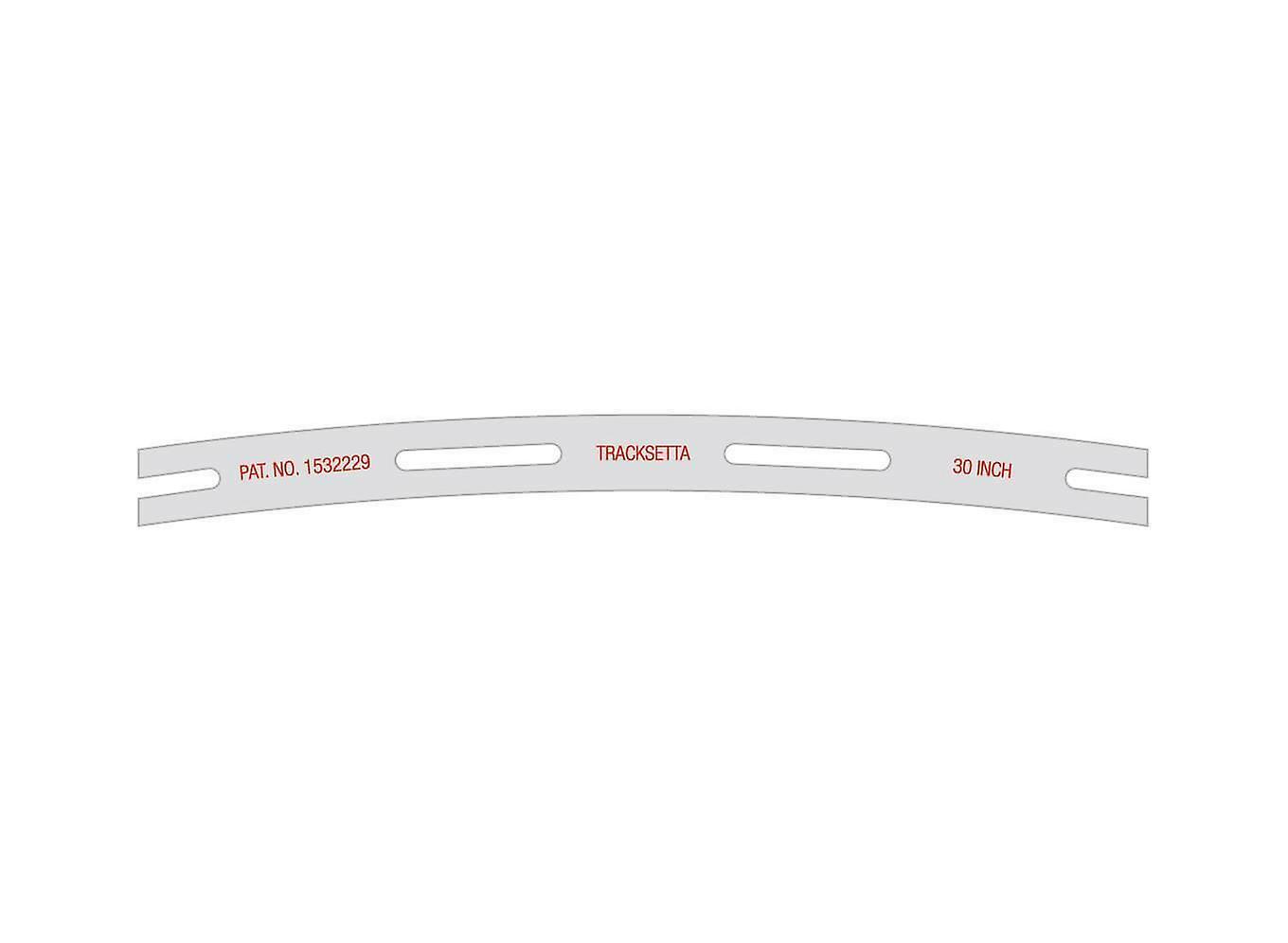 Tracksetta OOT30 Track Laying Tool 762mm (30in) Radius OO (1/76) Metal Painted Tools Scale model