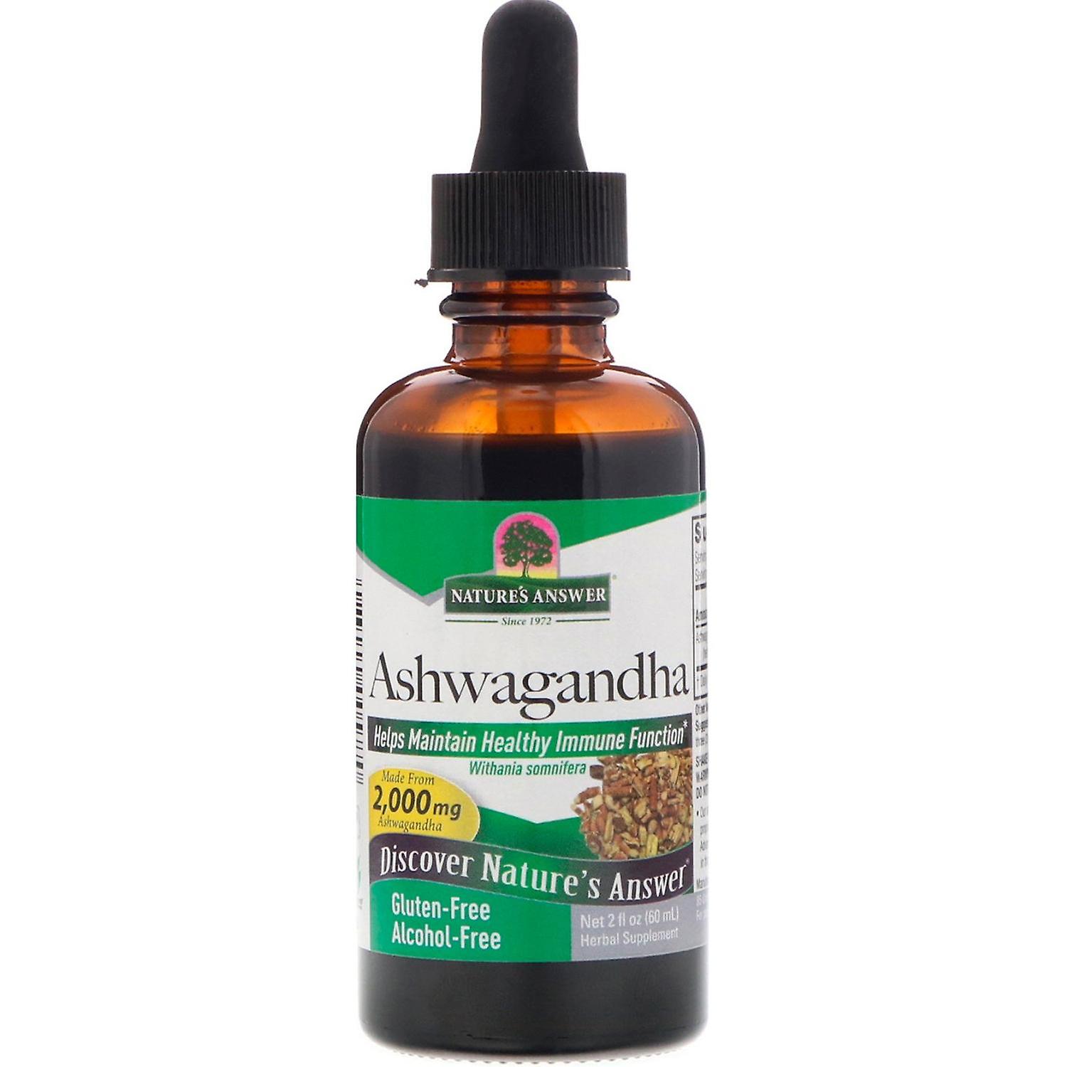 Nature's Answer, Ashwagandha, 2,000 mg, 2 fl oz (60 ml)