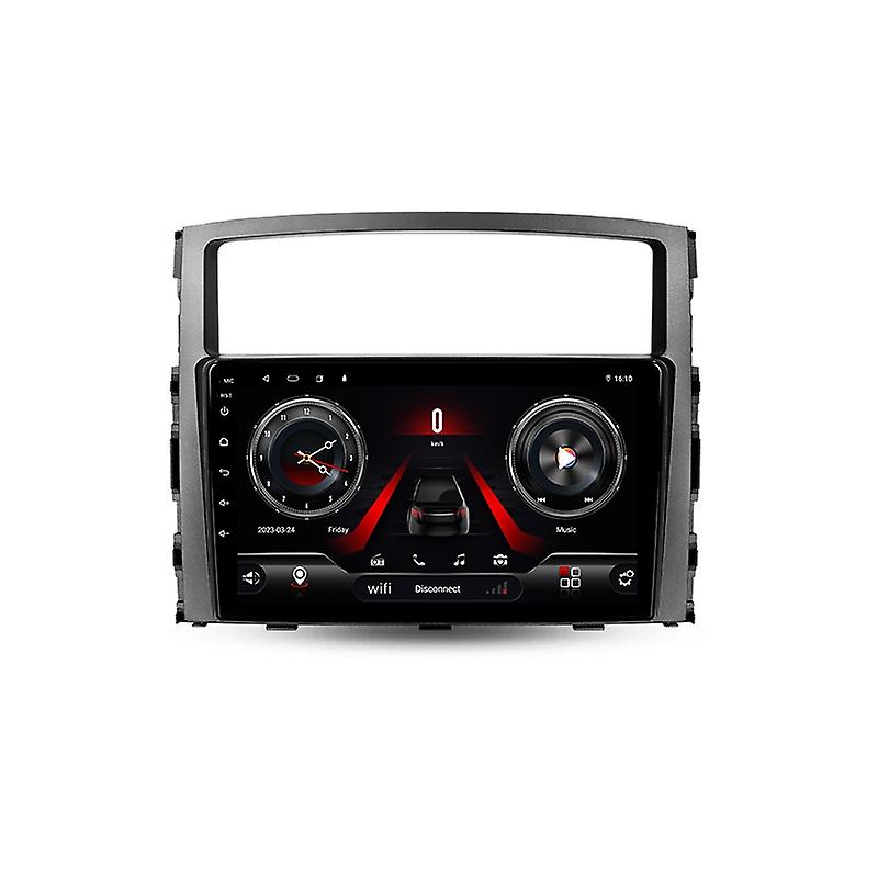 Carplay 2din Android Car Radio Multimedia Video Player For Mitsubishi Pajero 4 V80 V90 2006 - 2014