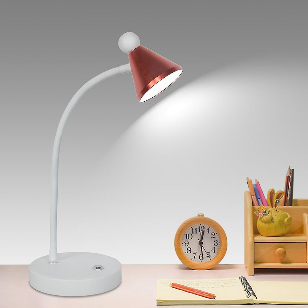 デスクLEDランプ 調光機能付き 目に優しい 3色モード 10段階明るさ 2700-6500K タッチボタン USB充電
