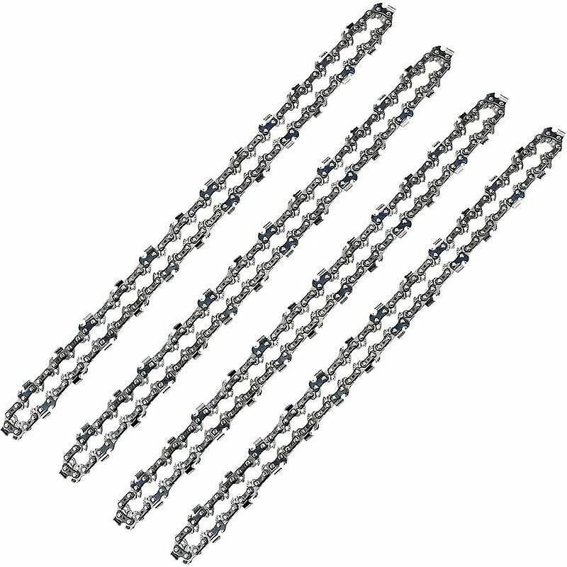 Chainsaw Chain 52 Links, 3/8" Lp Pitch, 050" (1.3mm) Gauge Low-kickback, Set Of 4 Chainsaw Chains 52 Drivers For 14" (35 Cm) Guide Rails