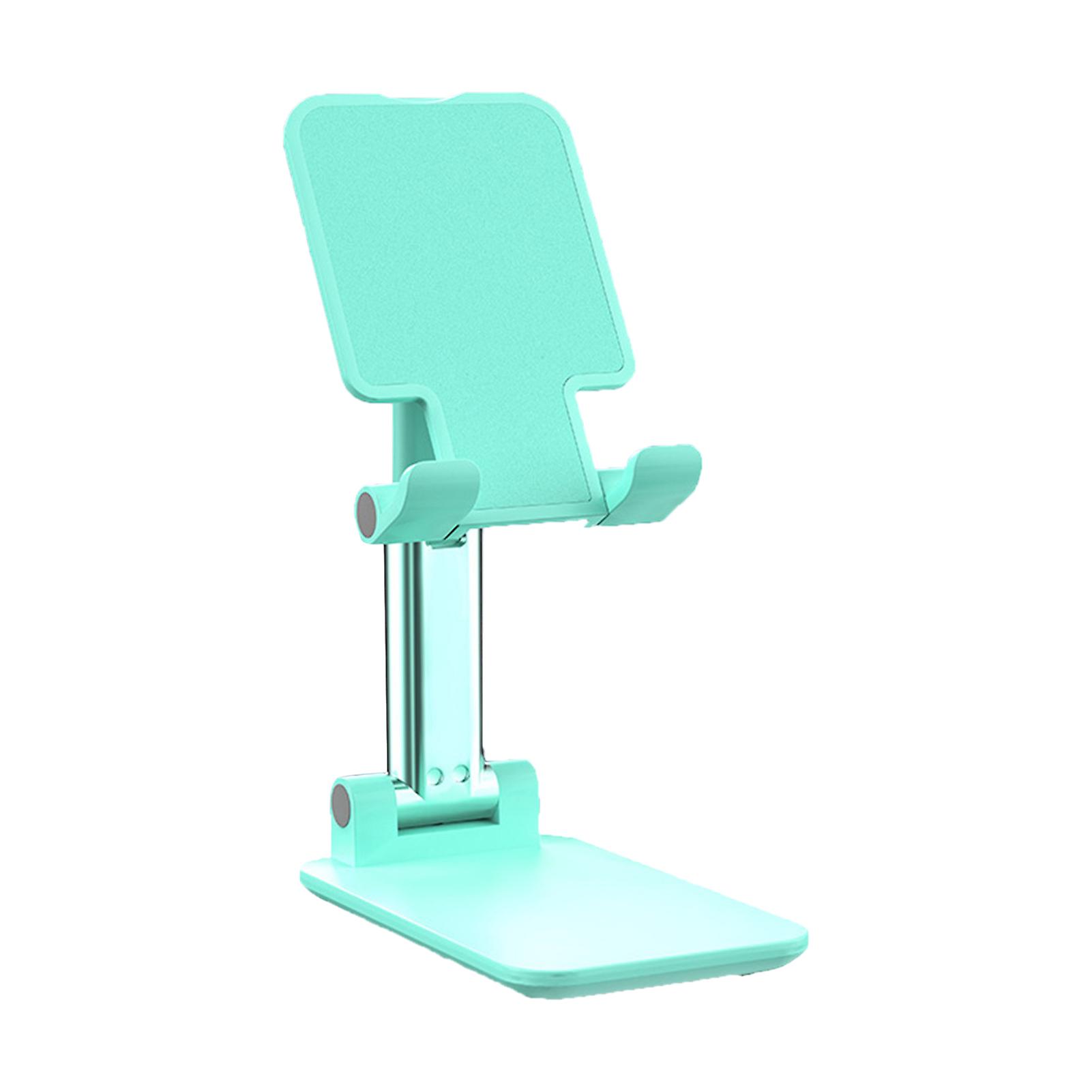 Phone Support Tablet Stand Holder Stretchable ABS Desktop Support for Watching VideoGreen