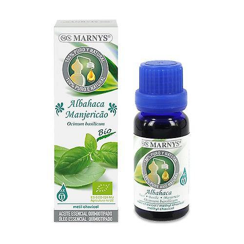 Organic Basil Essential Oil 15 ml (Basil)