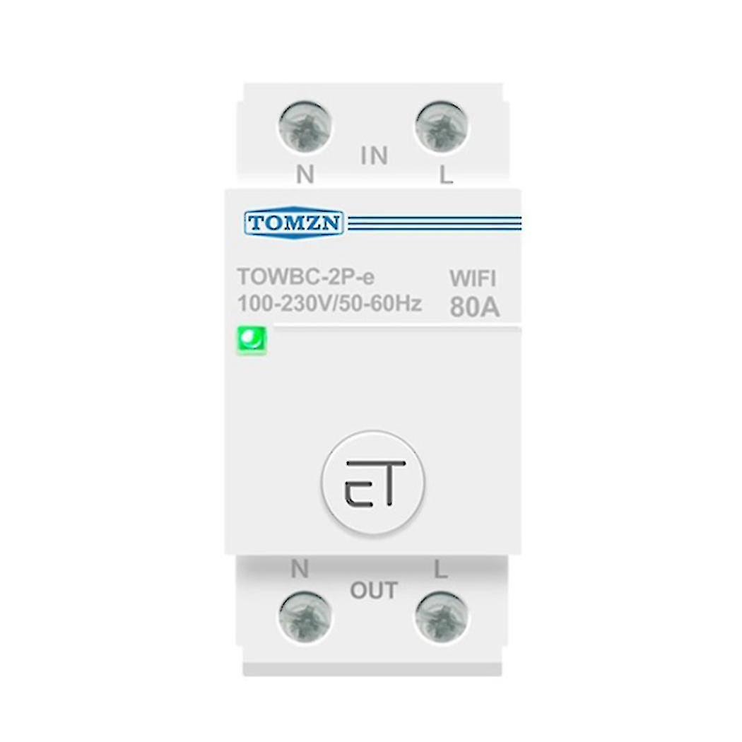 Din Rail Wifi Circuit Breaker Smart Switch Remote Voice Control By Ewelink App For 100-230v Single