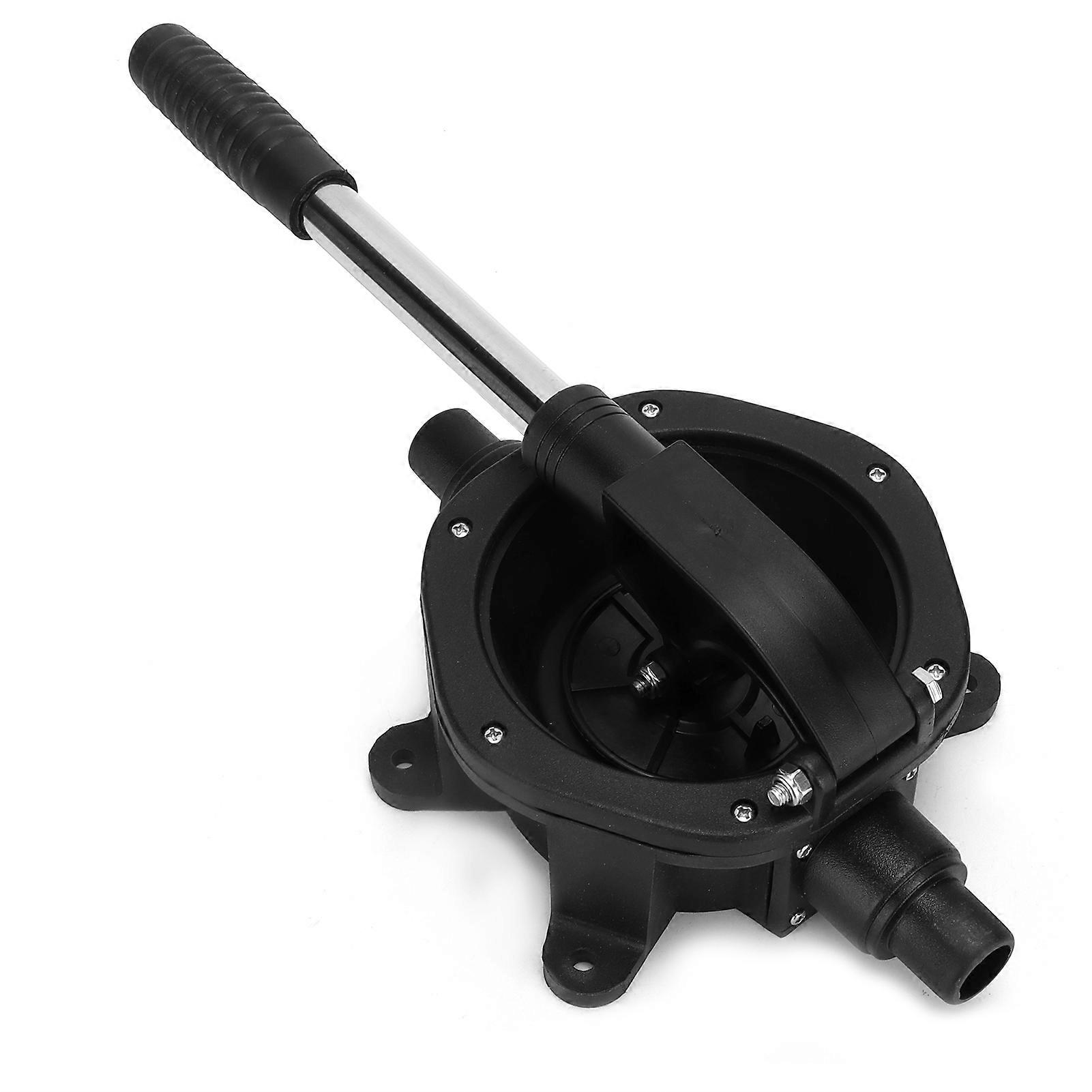 Marine Manual Diaphragm Bilge Pump 45 L/min/720 gal/h, Stainless Steel Thread, Non-Slip Handle