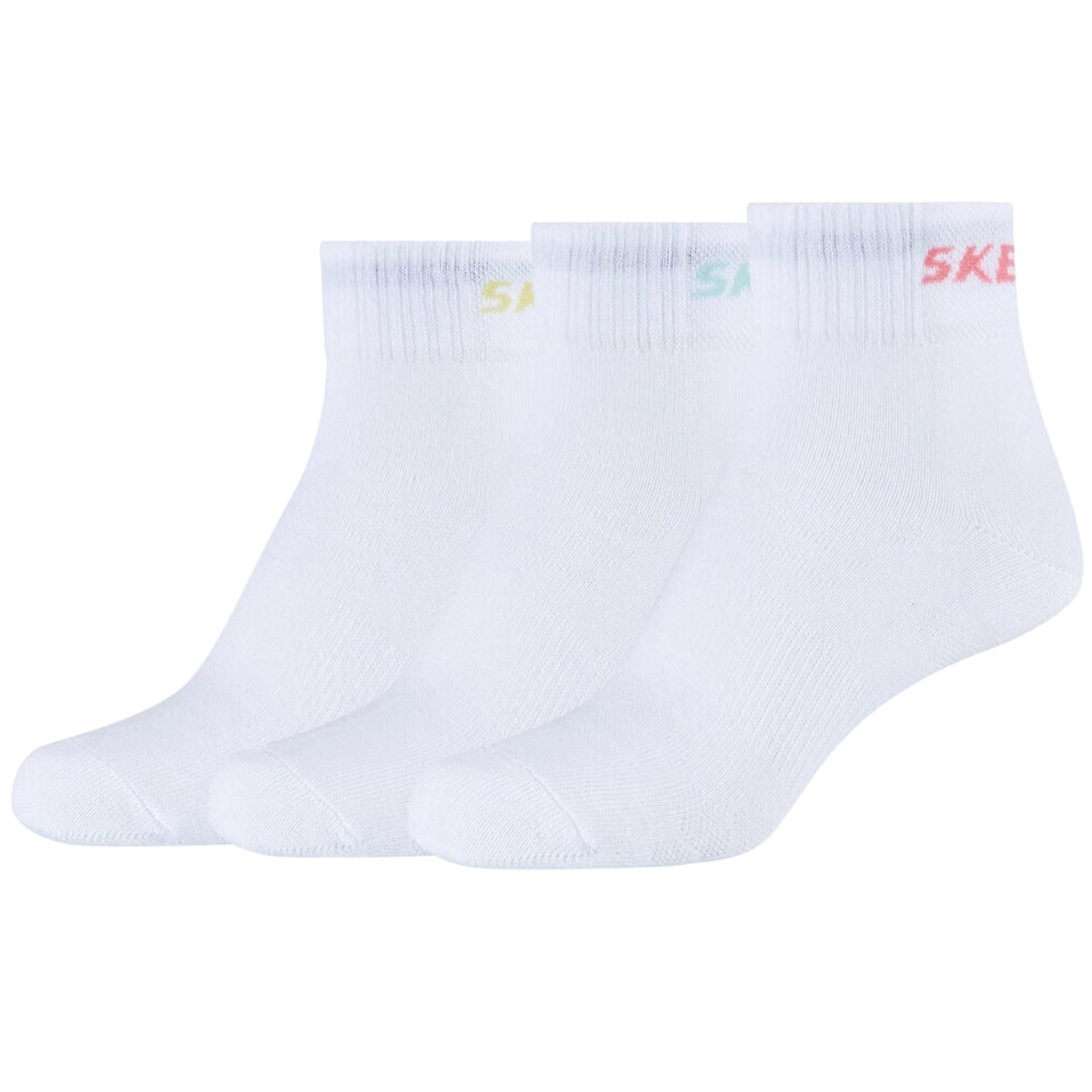 Socks Skechers 3PPK Wm Mesh Ventilation Quarter Socks