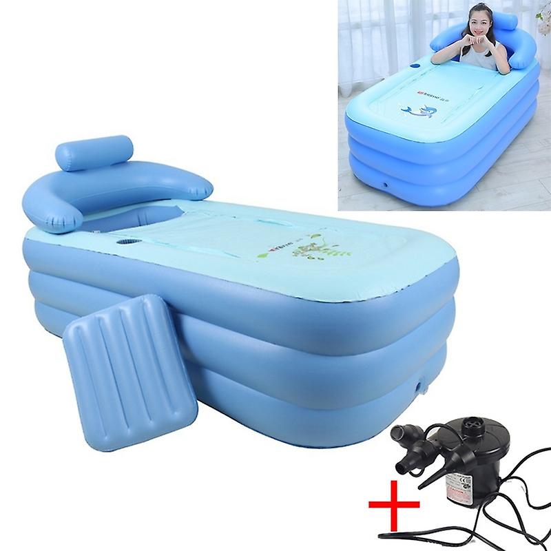 Collapsible Sponge Bottom Inflatable Warm Bath