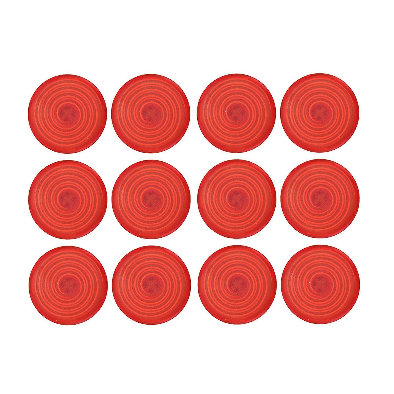 12pcs Mechanical Switch Button Covers 25.3mm ABS for Keyboards