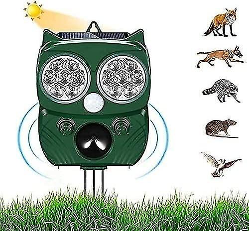 Cat Repeller, High Power Animal Repeller and Ultrasonic with LED Light,