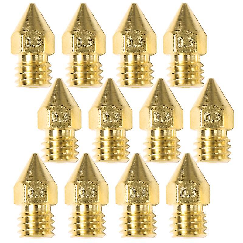 12pcs 3d Printer Nozzle