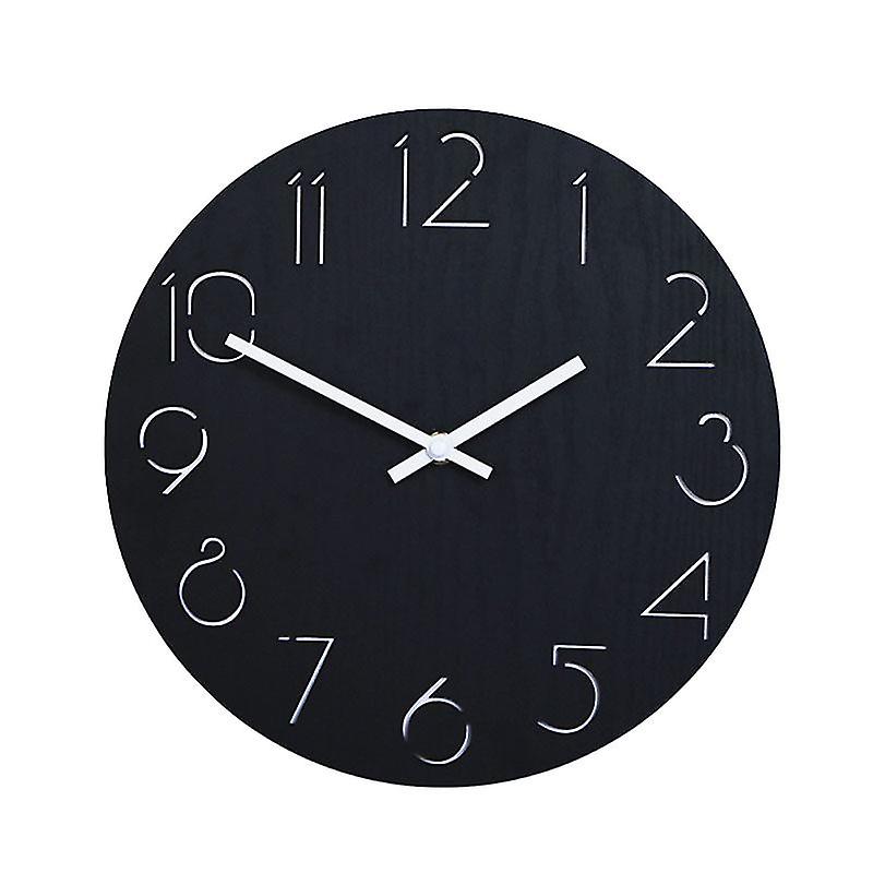 Mdf Density Board Wall Clock For Home Use