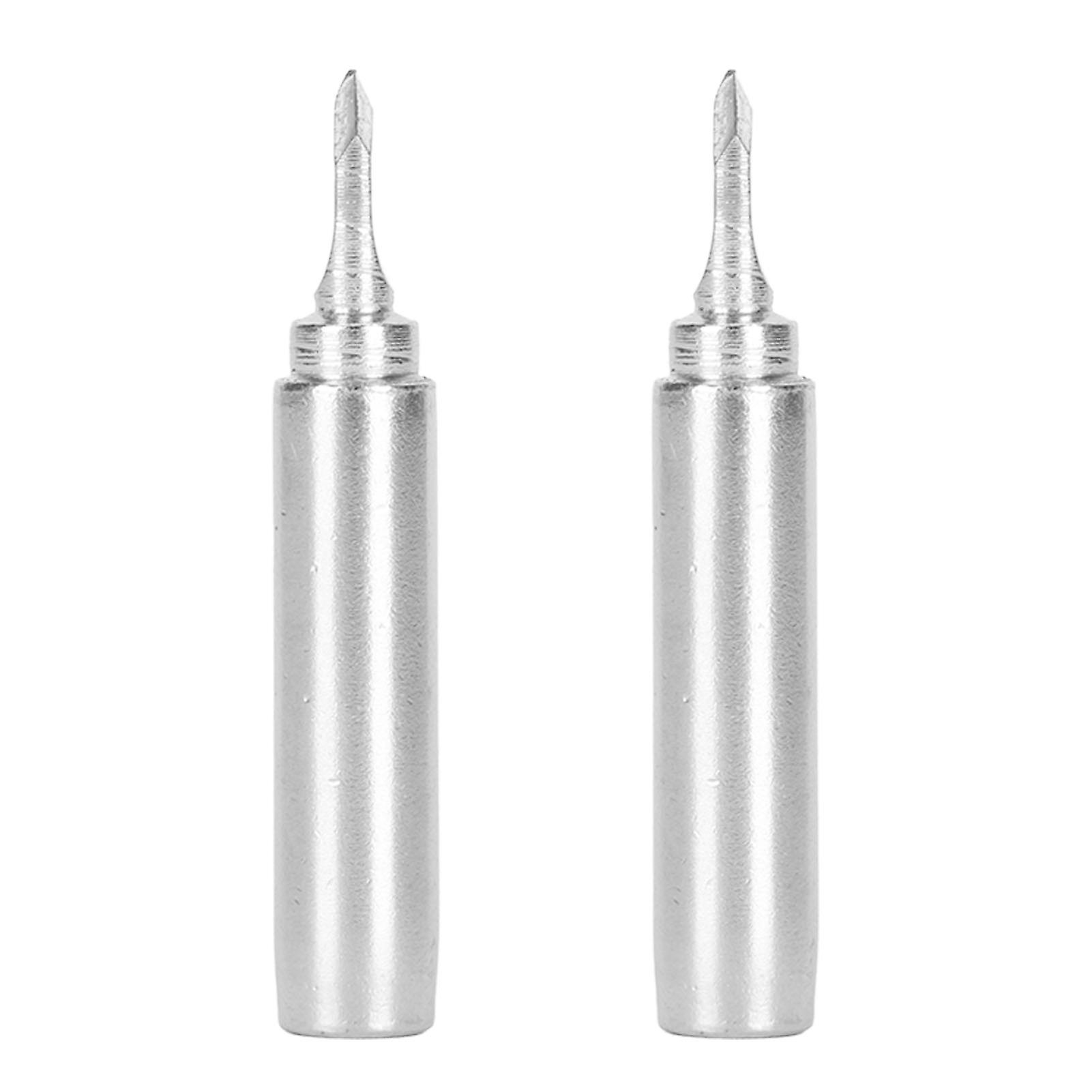 2pcs 900M Soldering Iron Head Electroplate 936 Solder Welding Replacement Tip for Pyrograph