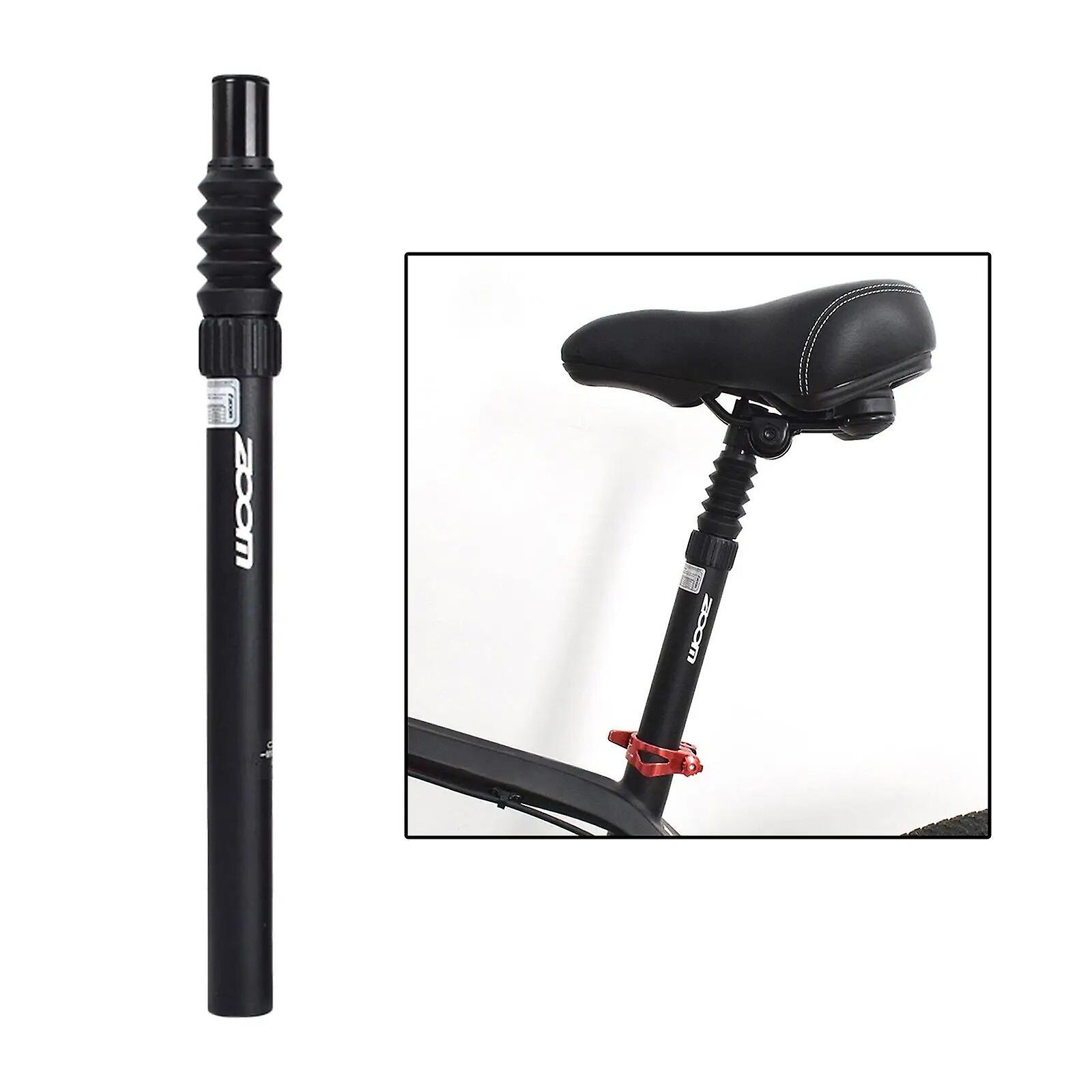 Tige De Selle Suspendue – Alliage Aluminium, Ressort Intégré, 350mm, Pour VTT Et Vélo Urbain