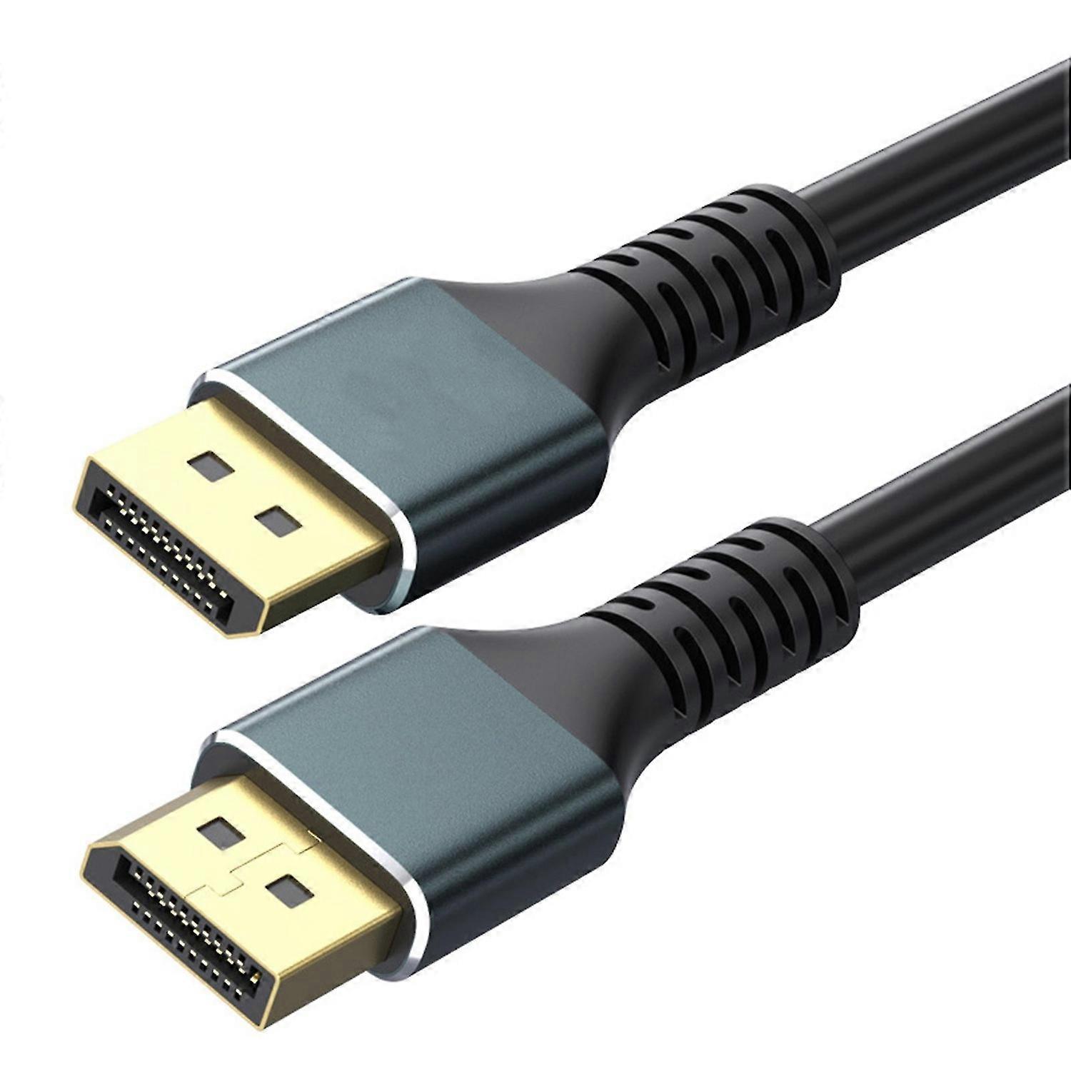 DP to DP Adapter 8K@60Hz High Resolution 32.4Gbps DisplayPort 1.4 Male to DisplayPort Male Converter