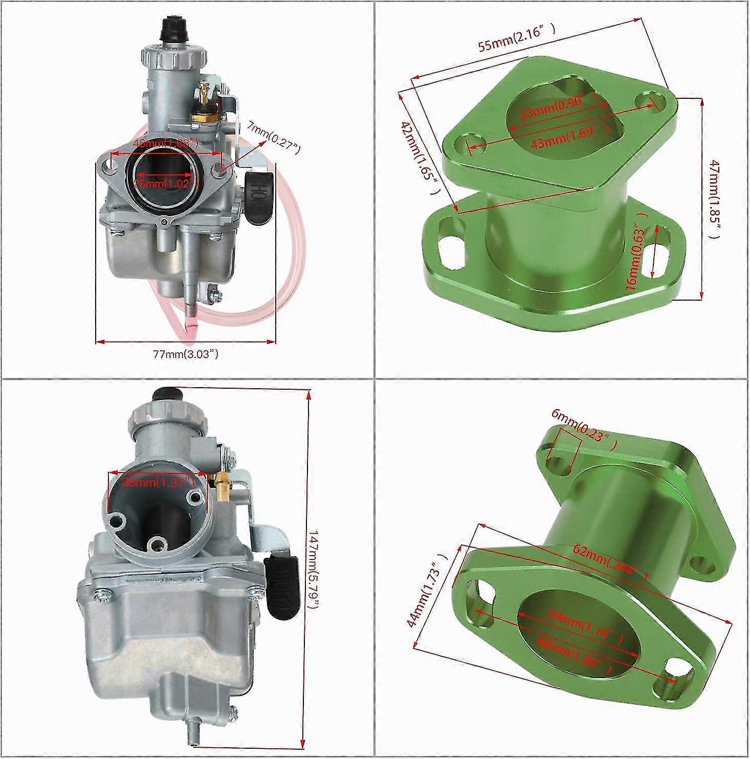 Pompa Carburante Per Motore Predator 212cc 196cc – GX160 GX200 Go Kart Mini Bici