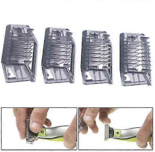 Philips Oneblade Compatible Comb Set - Precise Lengths 1mm/2mm/3mm/5mm