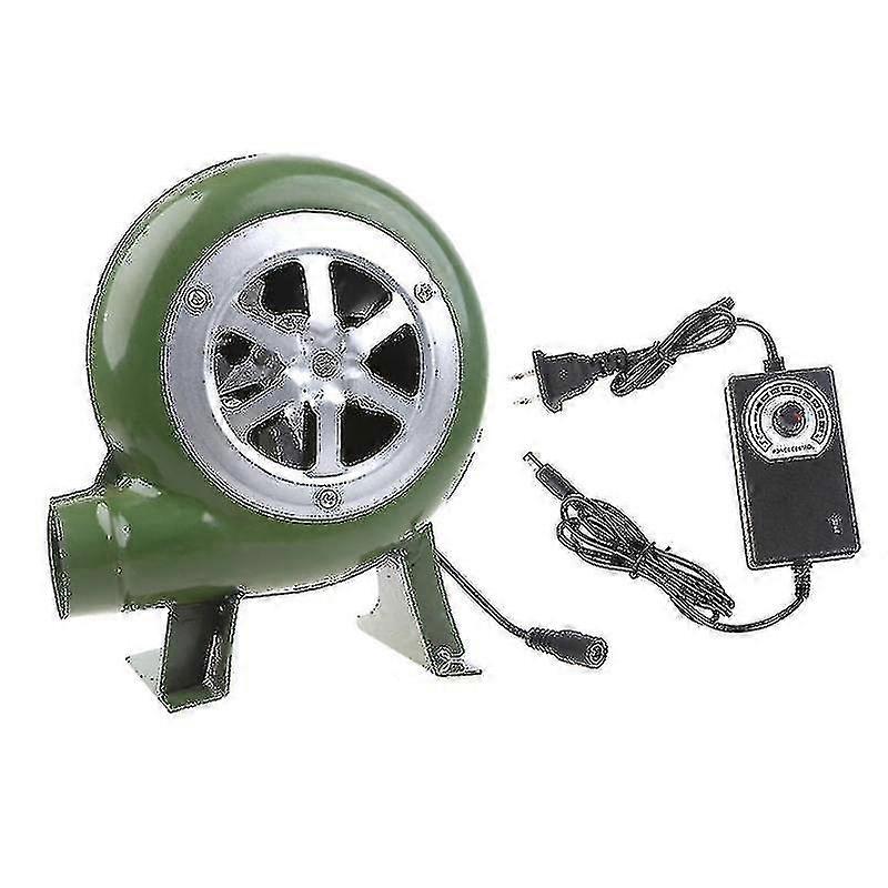 قوية شواء منفاخ الفحم مدخنة كاتب مروحة شواء ، مروحة مدخن منفاخ كهربائي حديد AC100-240V 2900rpm قابل للتعديل-dwdz