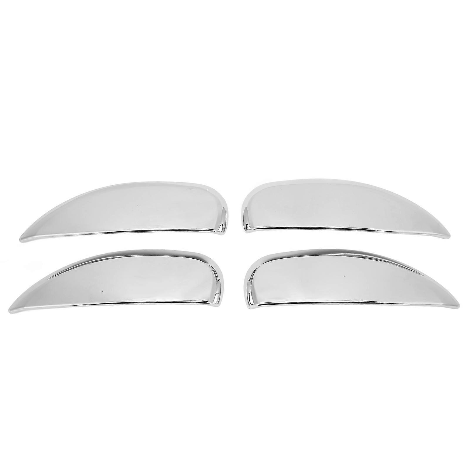 4pcs Outside Door Handle Cover ABS Trim Sticker Replacement for Renault Symbol III 20122019 E2U811