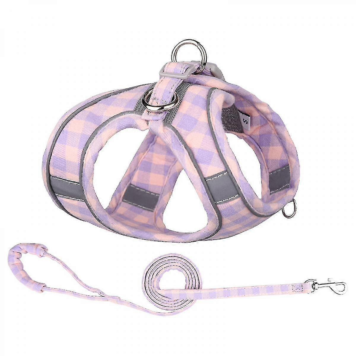 Puppy Harness, Cat Harness And Leash For Walking Escape Proof, Small Dog Harness And Leash Set No Pull, Xs