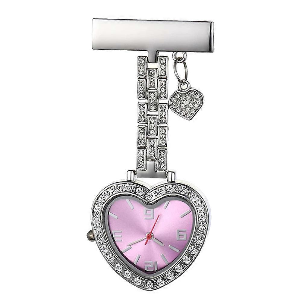 Mesdames Montres Numériques Suspendues Montres De Poche Infirmière Montre Broche Broche Infirmière Montre Clip Infirmière Montre
