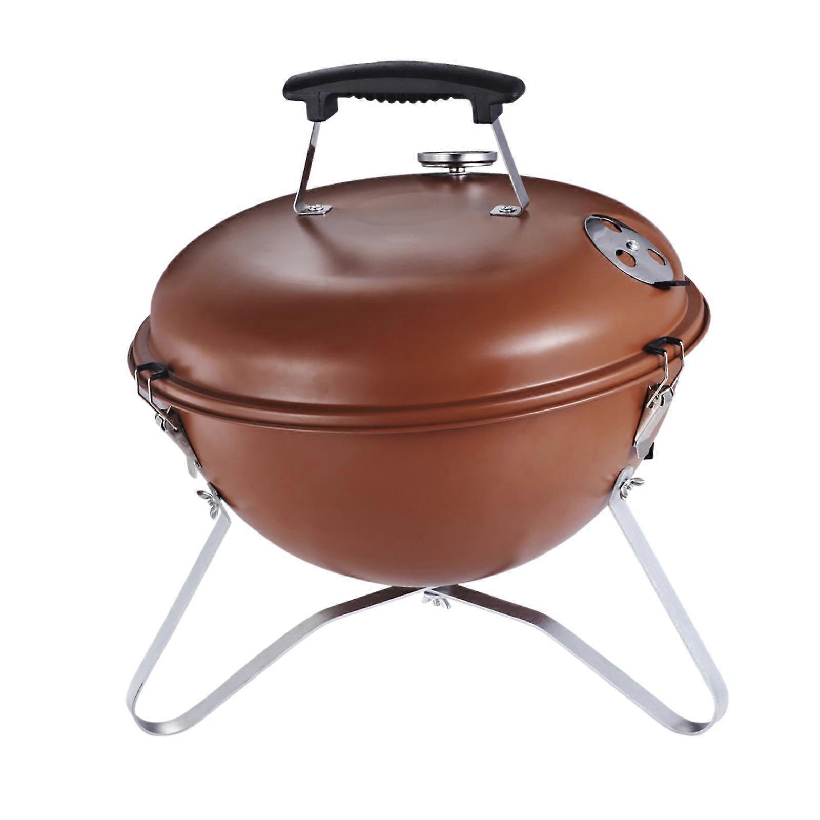 BBQ Grill Multifunctional Round Kettle Adjustable Vent Stable Barbecue Grill