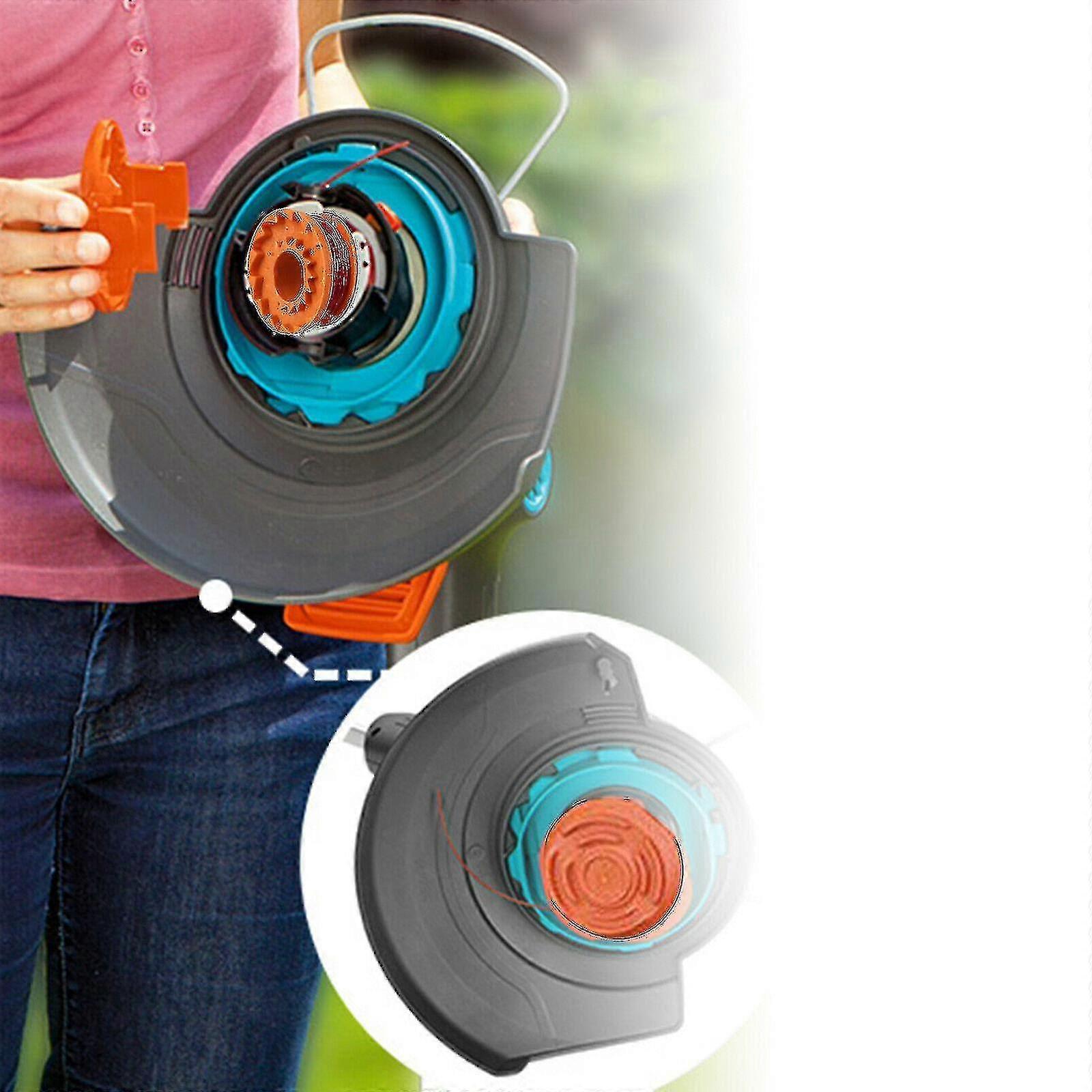 Worx Ricambi 5 Coperture Tappo Spool WORX WA6531 - Per Tagliaerba Senza Fili WG150, WG151, WG152, Ecc. Copertura Tappo Spool WORX - Foto 2