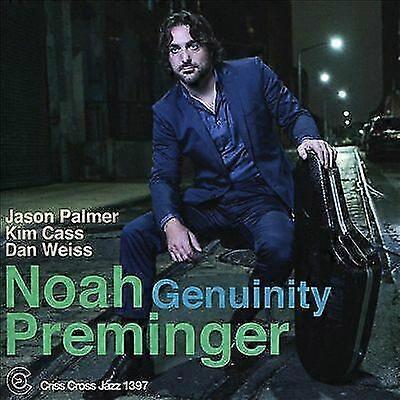 Noah Preminger : Genuinity CD (2018)