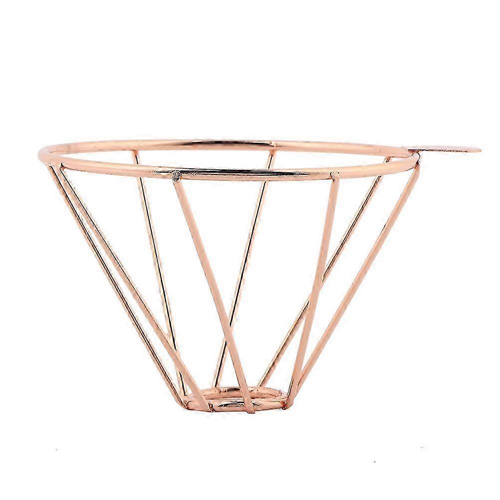 Reusable Stainless Steel Drip Coffee Filter Coffee Filtering Mesh Funnel