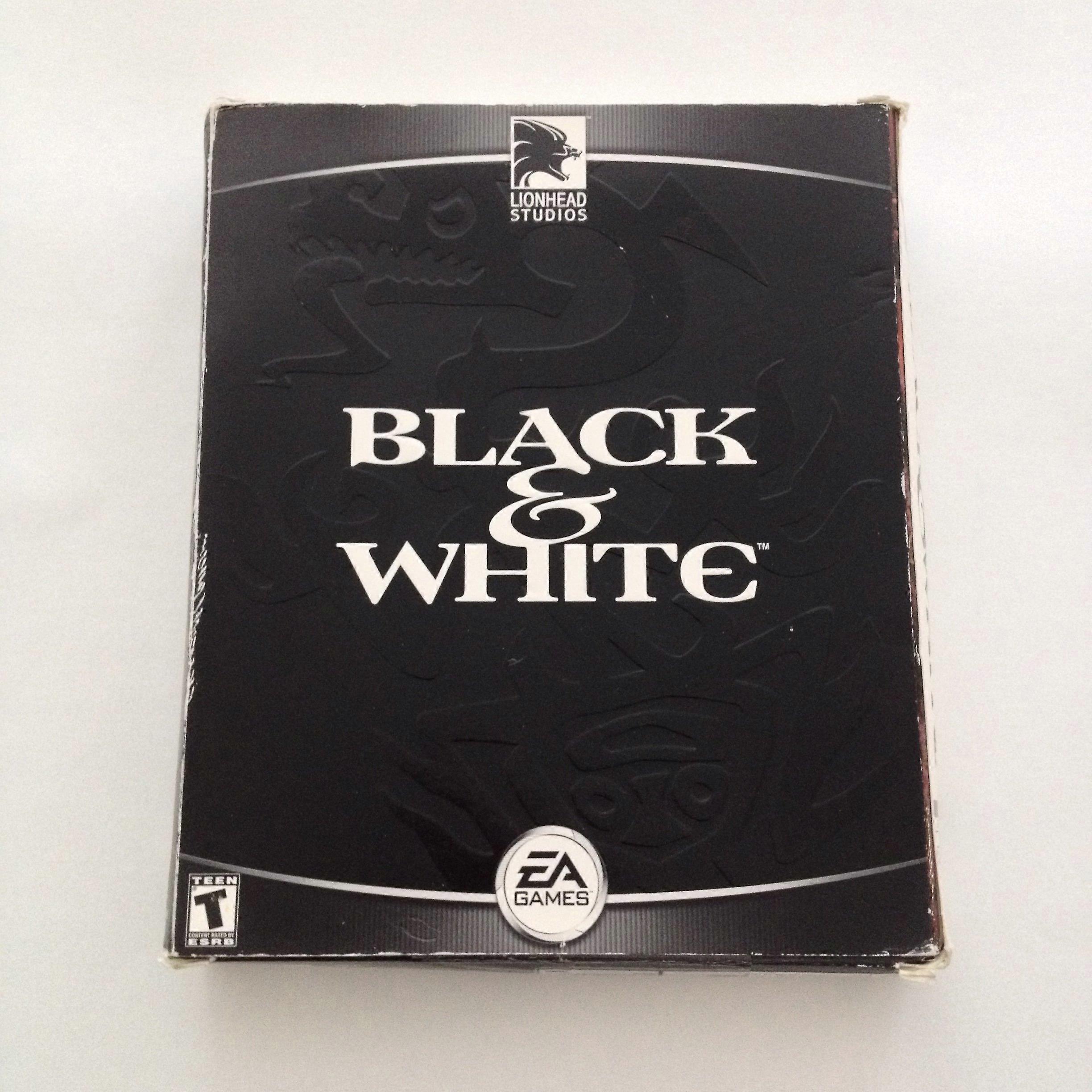 Black  White (PC CD) - New & Sealed