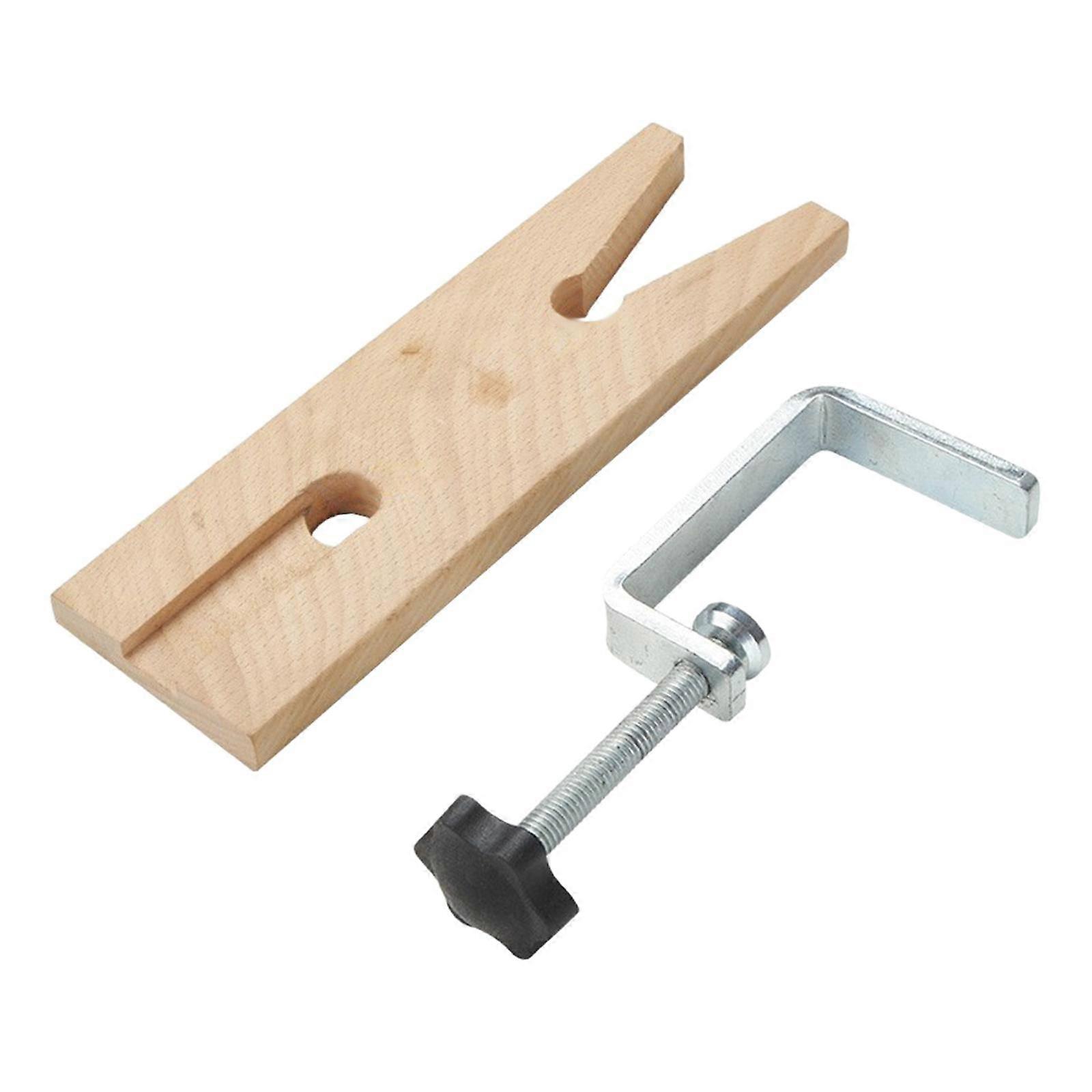 Bench Pin Clamp Set Adjustable Jeweler Table Clamp for Jewelry Making Sawing Style A